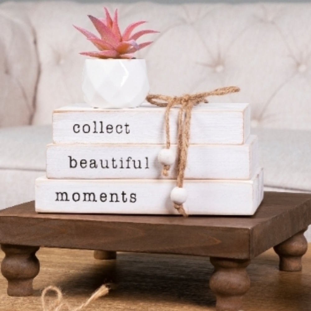 Book Stack Decor - Decocrated Spring 2021 NEW - Picture 3 of 4